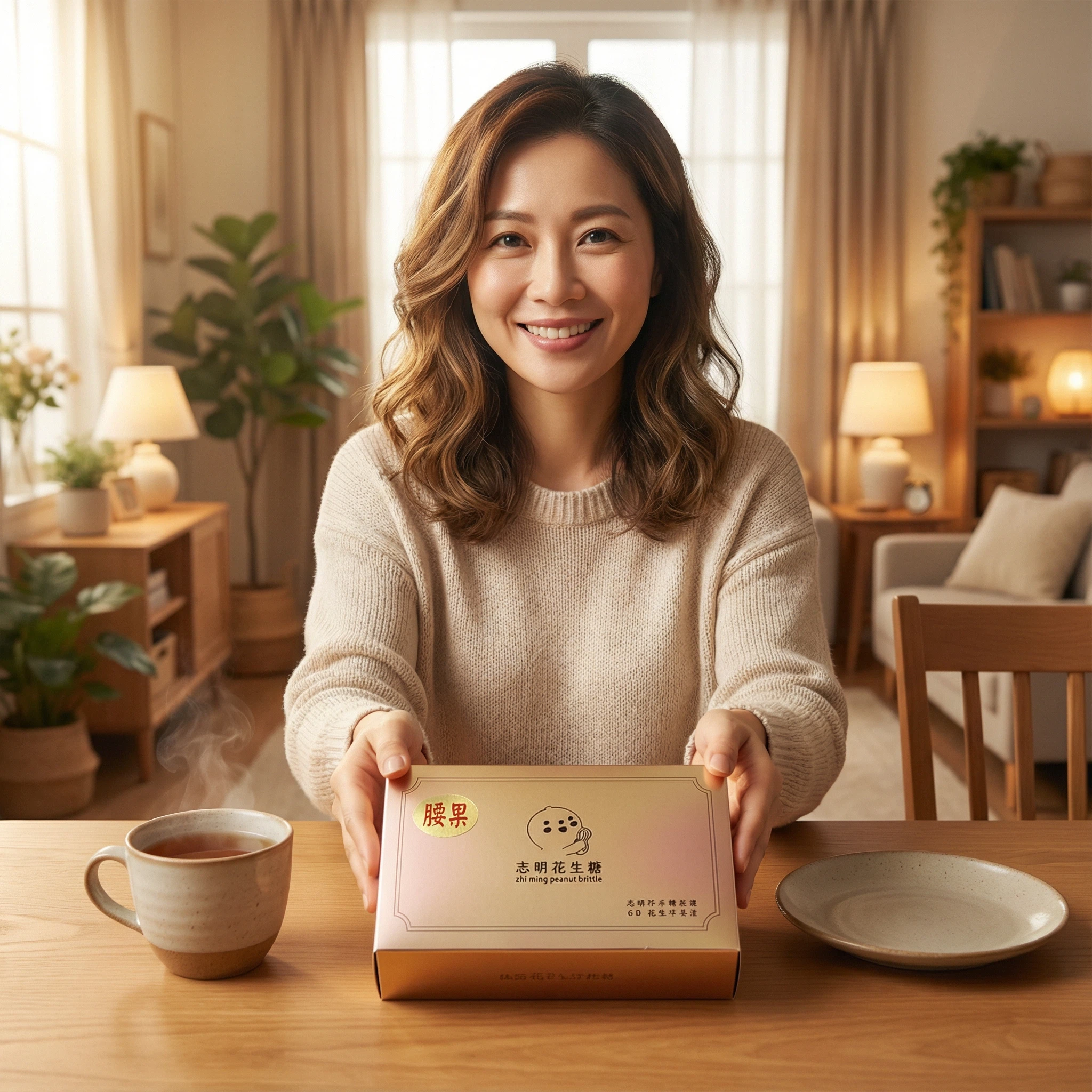 💯金桃腰果禮盒~快閃購期間限定💯正港台灣味👍志明花生糖~《台灣百大伴手禮》整盒只賣腰果糖口味😍每塊都是獨立包裝喔👉每一口咬下~綿密裡帶著酥脆感💋帶有最高營養價值的零嘴