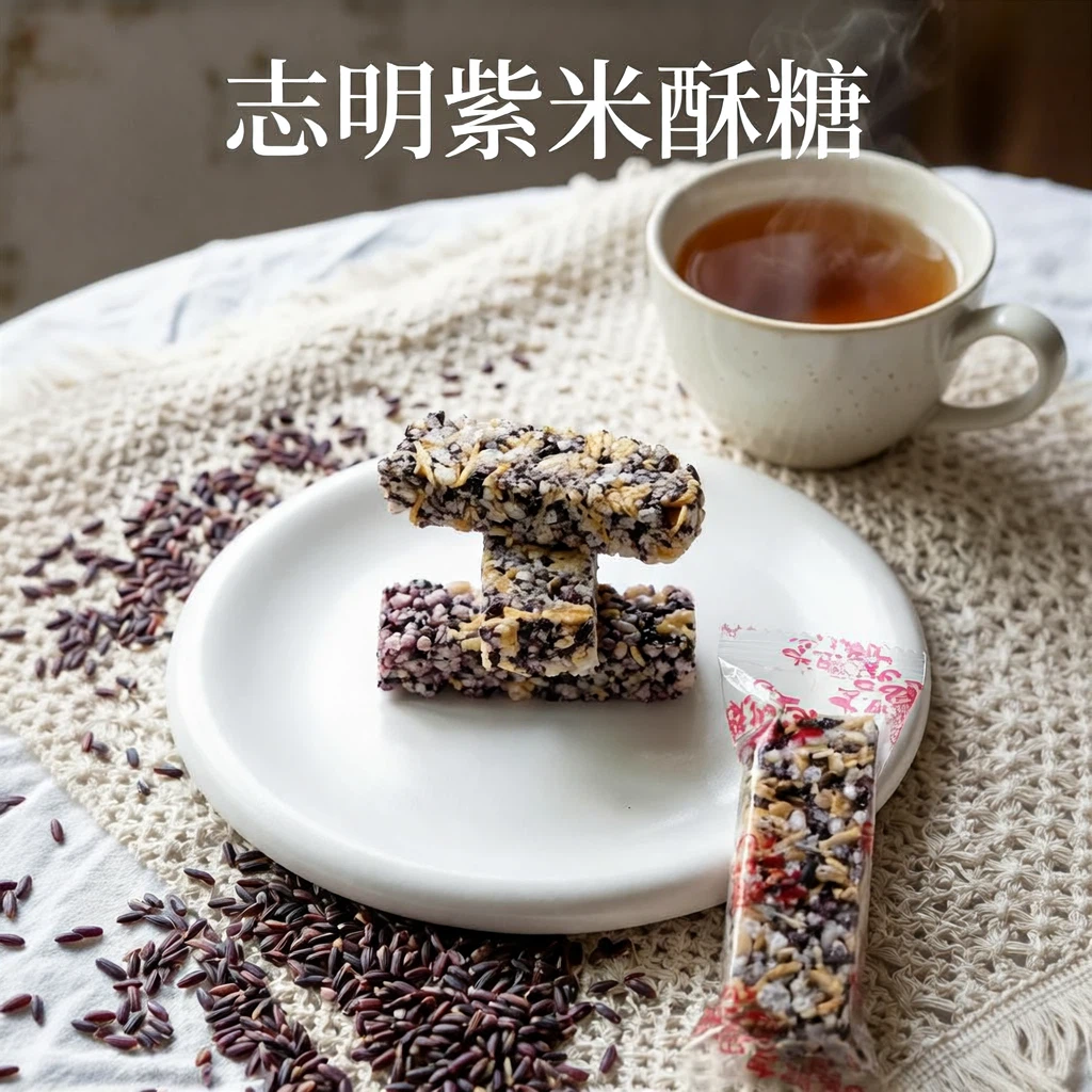 💯袋裝個人包💯正港台灣味👍志明花生糖~《台灣百大伴手禮》多種口味可選每片都是獨立包裝喔👉粒粒飽滿、紮實香脆💋不黏牙無添加防腐劑