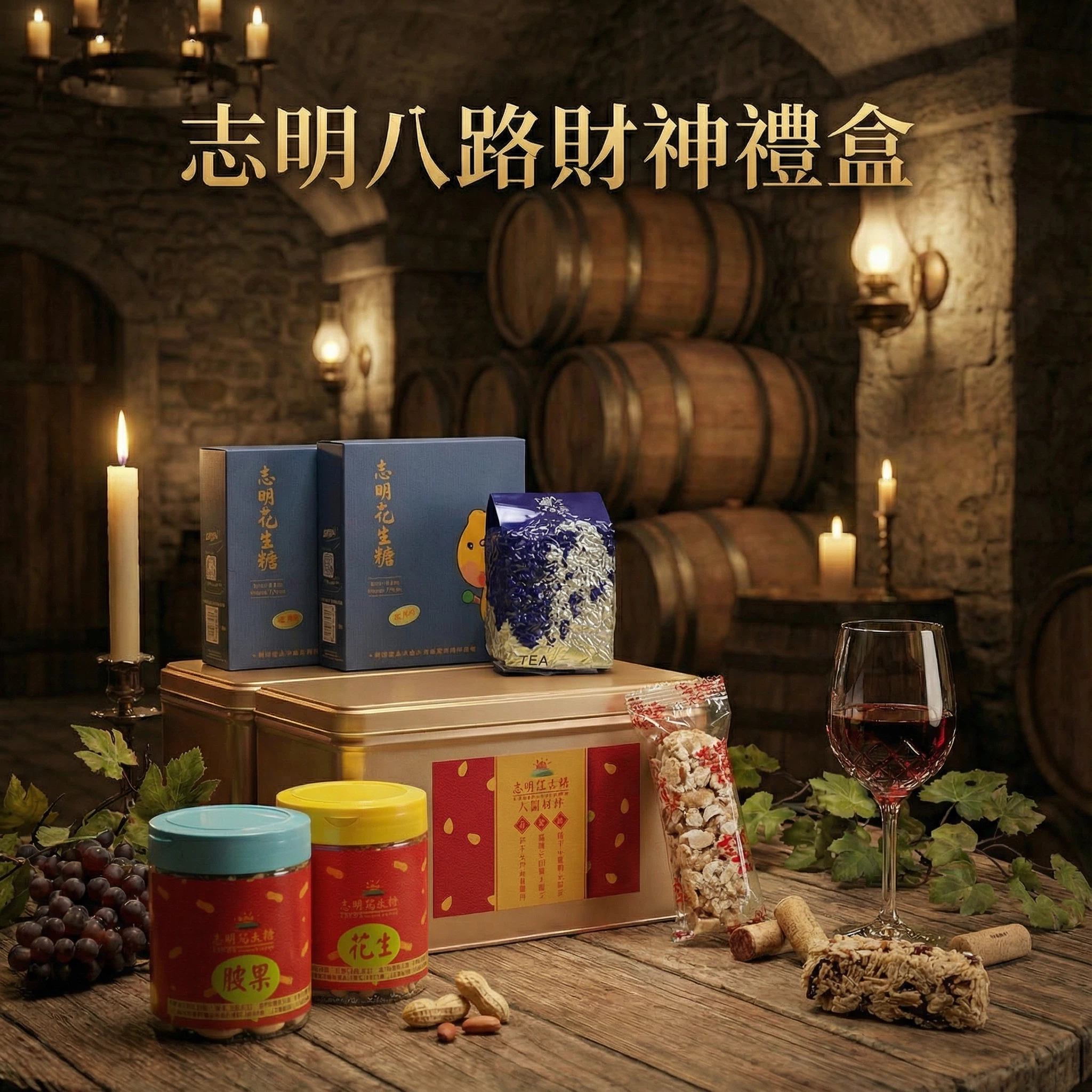 💯半島鐵盒系列送禮自用首選💯正港台灣味👍志明花生糖~《台灣百大伴手禮》一盒多種口味😍每片都是獨立包裝喔👉口感細膩且層次豐富💋入口甜而不膩